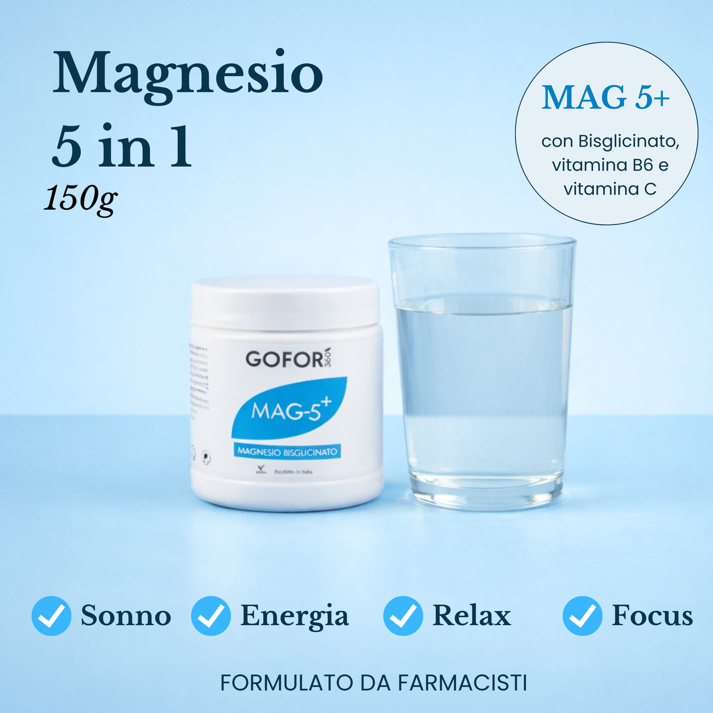 MAG 5+ | Bisglicinato (150g)