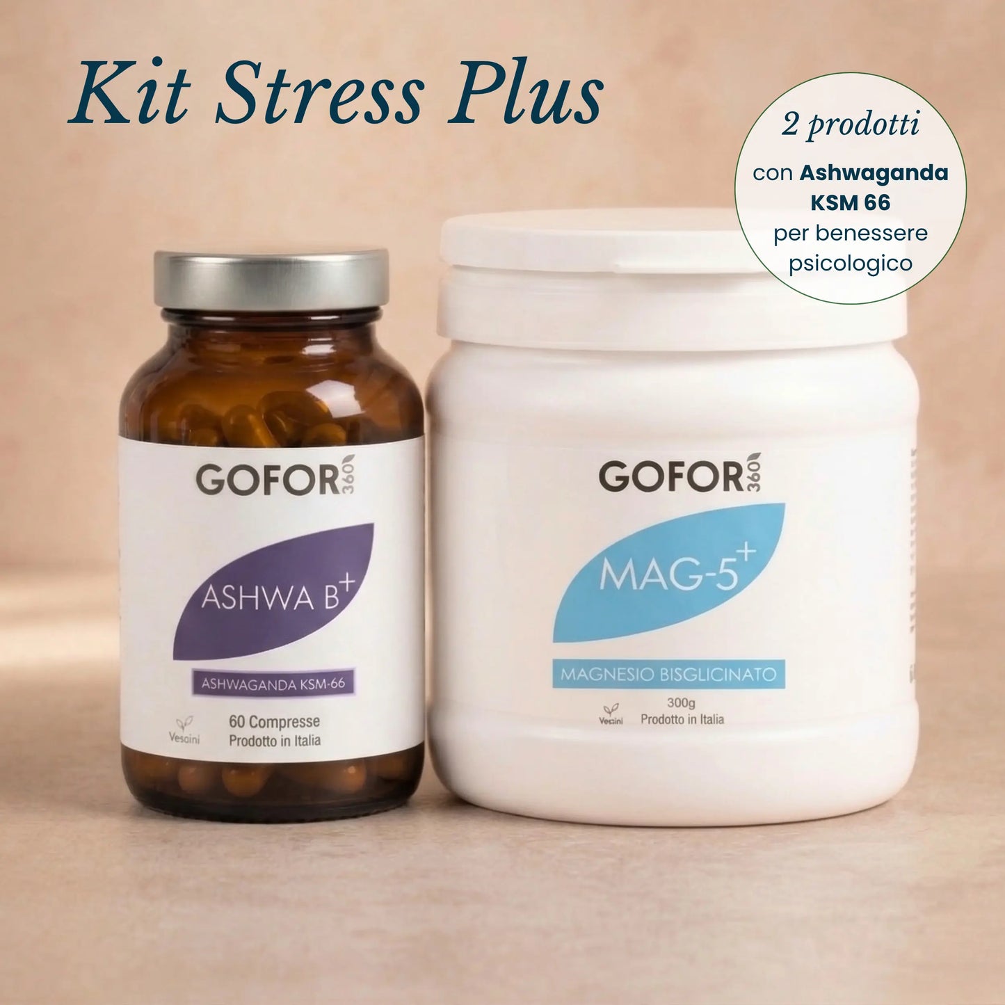Kit Stress Plus | Ashwaganda KSM-66