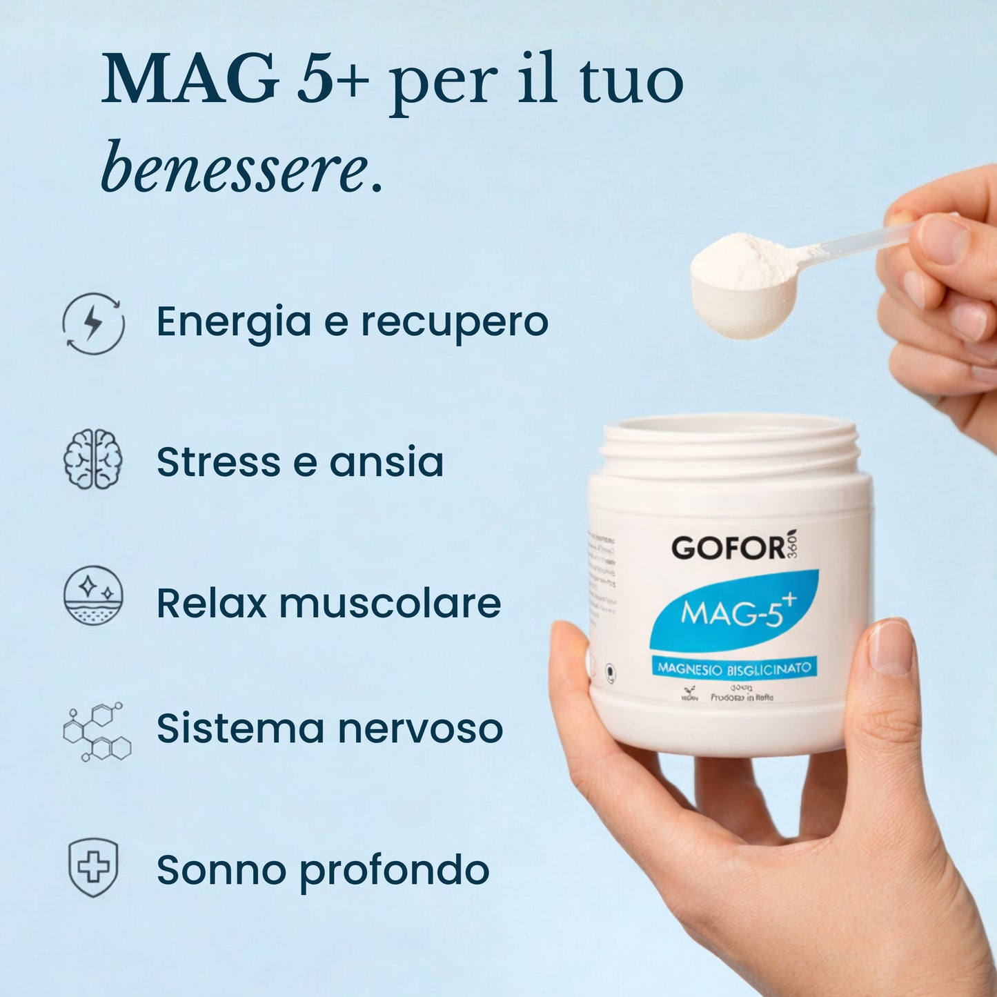 MAG 5+ | Bisglicinato (150g)
