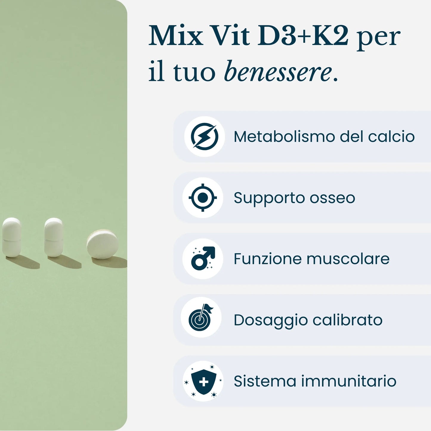 Vitamina D3+K2