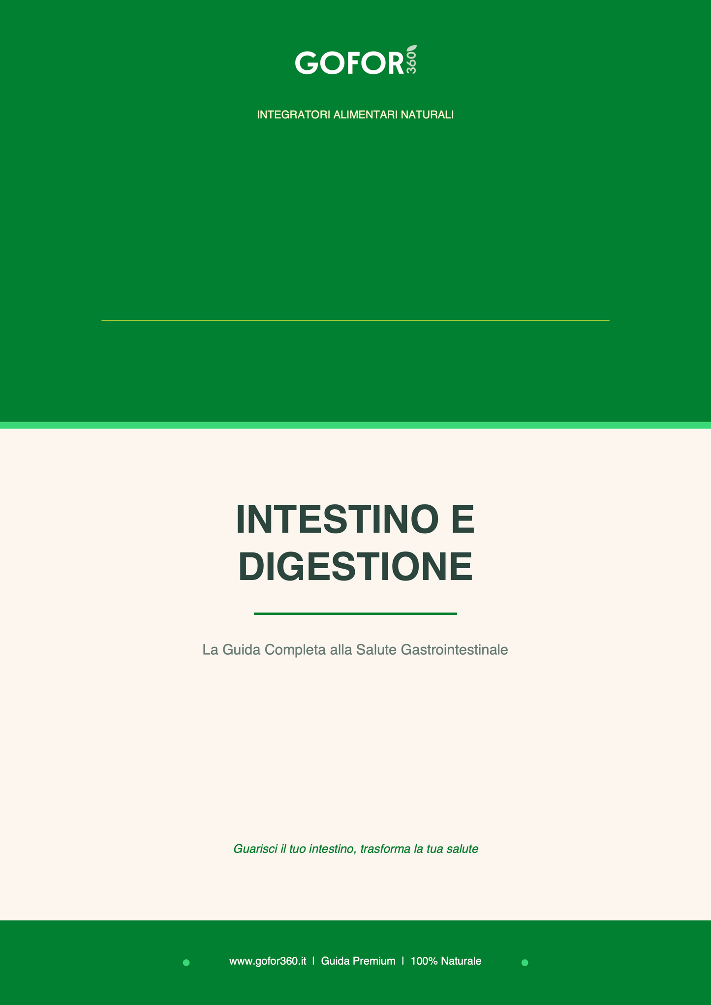 Guida Intestino e Digestione | Risveglia il Tuo Secondo Cervello