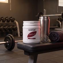 MAG-5+ Energy in palestra: panca, shaker e bilanciere