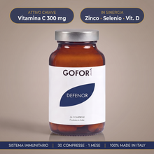 Defenor: Vitamina C 300 mg da Acerola, zinco, selenio e vitamina D · 30 compresse