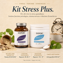 Kit Stress Plus — Hero: per chi vive lo stress quotidiano