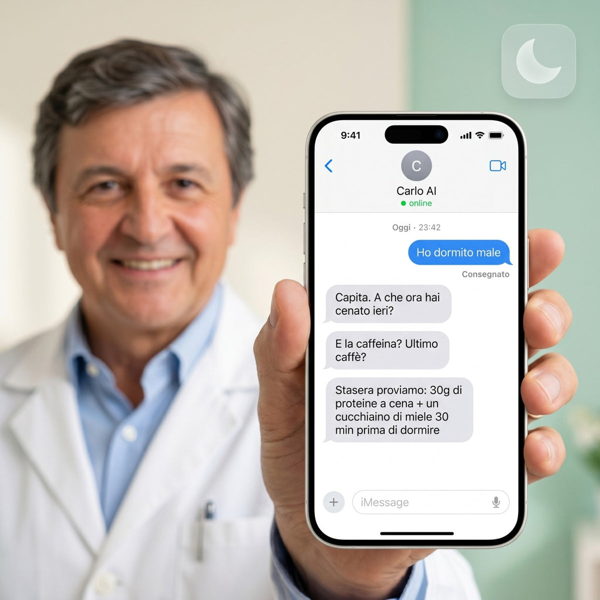 Carlo AI — coach personale di salute