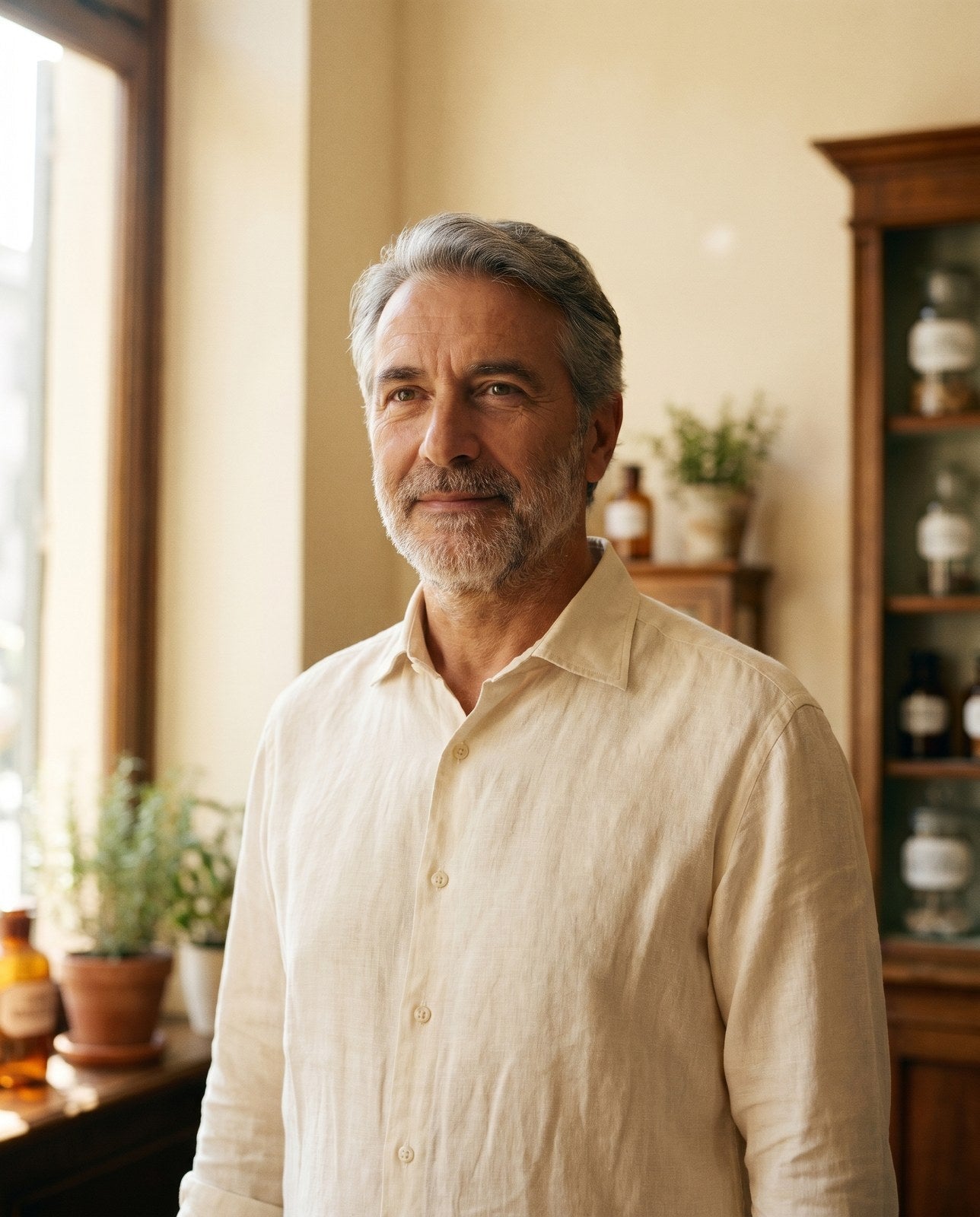 Carlo — farmacista e fondatore