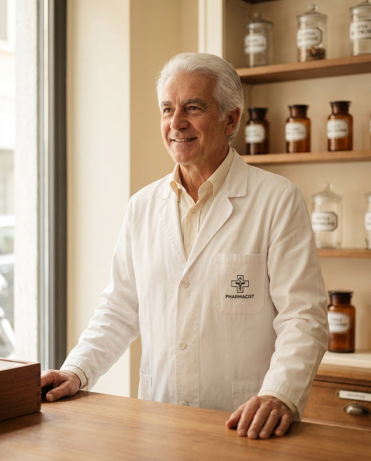 Carlo — farmacista e fondatore